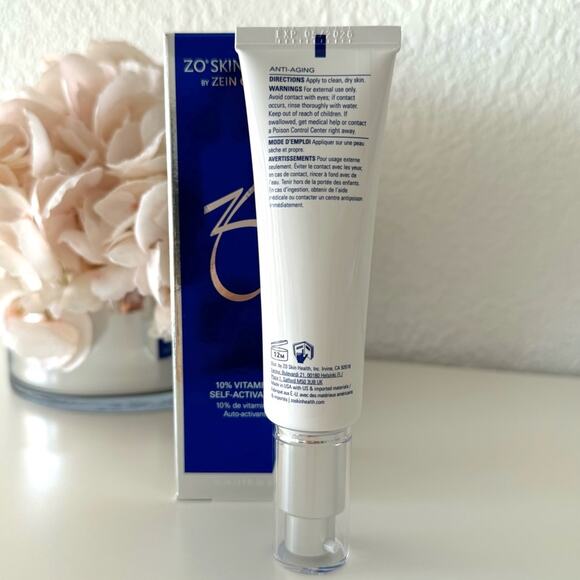 NEW! 10% VITAMIN C SELF-ACTIVATING ZO SKIN HEALTH by ZEIN OBAGI MD Retail 118$ - Picture 3 of 11
